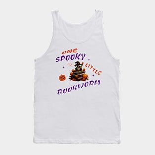 One spooky little bookworm Tank Top